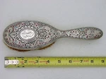 Gorham Sterling Silver & Enamel Elegant Islamic Mughal Style Brush E2502. Fixed Price $299.99.