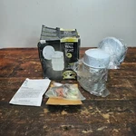 Hampton Bay 252-552 Outdoor Wall Light Fixture Jar Style White. Fixed Price $24.00.