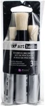 Finnabair Art Basics Dabbing Brushes 3/PKG-.25", .5" & .625" Pack. Fixed Price $15.02.