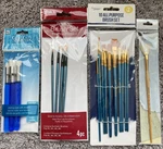 Articious/decoart/style Stix/studio 71 Brush Sets Acrylic, Watercolor And Oil. Fixed Price $16.99.