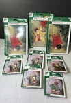 8 Unfinished Wood Crafters Christmas Diy Kits Santa Hanging Decor Ornaments. Fixed Price $24.00.