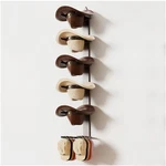 Stylish Western Hat Holder - Walnut Finish With Arrow Sign. Fixed Price $80.99.