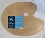 Niop Alternatives Artist Palette 11.75" X 15.75" Wooden W/thumb Hole 6253. Fixed Price $24.99.