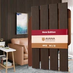 Acoustic Wood Wall Panels 4PC 93" Multi Sizes & Colors. Fixed Price $168.57.