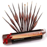 Miniature Paint Brushes Set. Detail For Acrylic, Watercolor, Oil. Tiny .... Fixed Price $39.36.