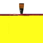 Silver Brush 6808S-1 Crystal Golden Synthetic Filament Short Handle Wit.... Fixed Price $10.10.