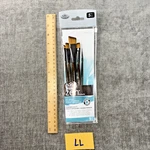 Royal & Langnickel Piece Angular Artist Paint Brush Ser RZEN-SET735. Fixed Price $24.00.