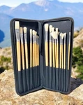 Royal Brush Langnickel Zip N' Close Case W/handle 18-PIECE Set. Fixed Price $11.69.