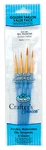 Royal Crafters Choice Brush Sets Gold Taklon Artist (filbert,round,shader Etc). Fixed Price $6.99.