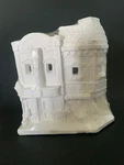 Creative Crafts Ready To Paint Christmas Village 20302 Cinema Soda Fountain. Fixed Price $59.99.