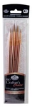 Royal Rcc PRO110 Synthetic Sable Round Watercolor Artist Paint Brush Set- 4PC. Fixed Price $9.99.