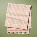 Hearth & Hand With Magnolia 20"X90" Tri-stripe Plaid Stitched Table Runner New. Fixed Price $14.99.