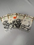 Vintage Stain-a-frame Fun Forms Lot 4 Mushroom Candle Stained Glass Craft. Fixed Price $15.99.