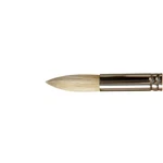 Dynasty #1350 White Bristle Brush Round Size 12. Fixed Price $14.39.