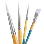 Princeton 9850SET-3 Round 0, 2, 6, And Angle Shader 3/4", White. Fixed Price $16.02.