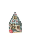 New Holiday Time Paper Mache Holly House Christmas Decor. Fixed Price $20.00.