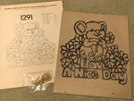 Vintage Tri Chem Glo 1291 Have Nice Day Suncatcher To Paint Koala 1984. Fixed Price $18.00.