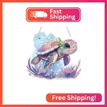 Bowetile Sea Turtle Diamond Art Hanging Kits For Adults, 5D Special Shape. Fixed Price $10.91.