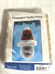 Sunrise Wooden Ornament Kit Flowerpot Santa Head Set Of 6 Vintage Christmas Nip. Fixed Price $9.99.