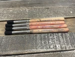 Lot Of 4 M.grumbacher N.y. 1130 U.s.a. #3 Artist Paint Brush Used. Fixed Price $31.99.