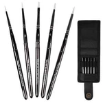 Portman 5PC Small Travel Paintbrush Set Portable Watercolor Brushes Of. Fixed Price $19.24.