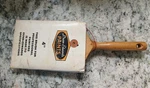*mint* Vintage Dunn Edwards 4" Ruby Chinese Bristle Wood Paint Brush Unused. Fixed Price $27.50.