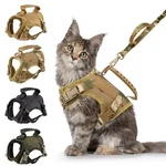 Tactical Cat Harness With Leash Small Dog Puppy Vest Strap Handle. Fixed Price $20.05.