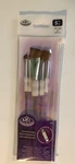 Royal & Langnickel Soft-grip 5PC Synthetic Sable Variety Brush Set, Watercolors. Fixed Price $7.99.