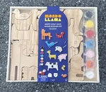 Mondo Llama Paint-your-own Wood Animals Kit With Paints And Brushes New. Fixed Price $12.99.