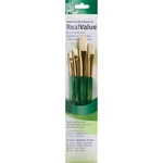 Natural Bristle Real Value Brush Set 4/PKG. Fixed Price $11.52.