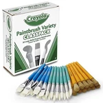 Paintbrush Set 36CT Variety Flat Round Crayola Classpack School Art Supplies. Fixed Price $74.99.