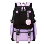 20L Girls Backpack, Color-blocking, Lightweight, Middle, Elementary School Bag. Fixed Price $28.38.