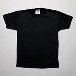 Vintage Black Blank Plain Shirt Jerzees Crew Neck Youth 14-16 Tee 90S Vtg. Fixed Price $15.00.