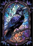 Naimoer Crow Diamond Art Kits For Adults Beginner, 5D Painting Kit, Full. Fixed Price $10.49.
