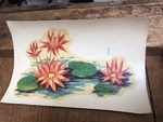 Vintage Meyercord Decal Lily Pads 873-D. Fixed Price $10.00.