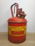 Vtg Eagle U1-10S Type Gallon Usa Safety Gas Can 24 Gauge Steel West Virginia. Fixed Price $40.00.