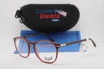 New Persol 3007-V 1104 Clear Brown Silver Authentic Eyeglasses 52-19. Fixed Price $191.25.