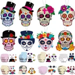 Sumind 24 Sets Day Of Dead Decorations Sugar Skull Crafts Kits For Kids Small. Fixed Price $10.36.