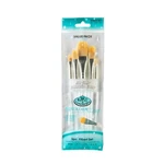 Royal & Langnickel Aqualon Wisp Filbert Artist 1/8, 1/4, 3/8, 1/2, 3/4, White. Fixed Price $40.57.