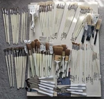 1 Bob Ross Brush Or Painting Palette Knife, Robert Butler Use Pull Down Menu. Fixed Price $19.99.