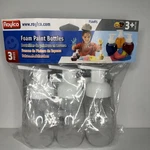 New Roylco Foam Paint Bottles 3 Pack Clear Pump Dispenser.. Fixed Price $8.00.