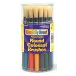 Creativity Street Colossal Brush 30-COUNT Round Set. Fixed Price $36.99.