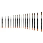 Raphael Series 8404 Red Kolinsky Sable Watercolour Brushes. Fixed Price $91.42.