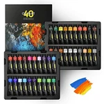 Oil Set Non Toxic Art Supplies For Canvas Painting 18ML 40 Tube Magicfly. Fixed Price $43.56.