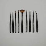 Royal And Langnickel Mini Micro Detail Paint Brush Majestic 9 Pc. Set. Fixed Price $40.99.