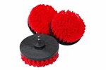5 Inch Large Red Bristle Medium Stiffness Drill Brush 3 Pack - Ships From Usa. Fixed Price $29.99.