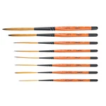 Andrew Mack Drag'n Fly By Ted Turner 8 Brush Set Sizes 0000-5. Fixed Price $68.99.