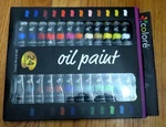 Nib - Oil Set Colore 12ML X 24 Tubes Artist Quality. Fixed Price $24.95.
