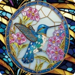 Stalente Diamond Painting Kits For Adults, 5D Special 30X30 Cm, Hummingbird. Fixed Price $14.63.