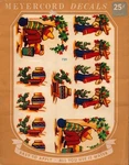 Meyercord Decals Sheet 720 Vintage Mexican Southwestern Water Slide Wall Decor. Fixed Price $12.49.